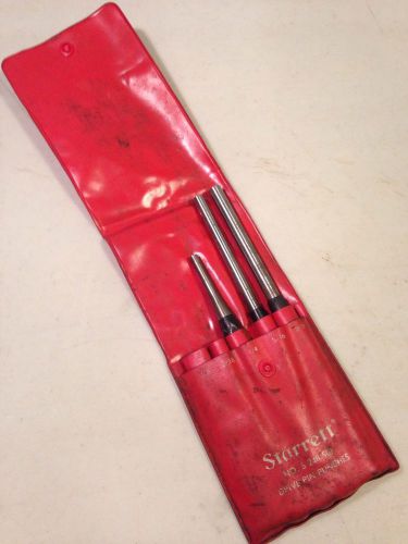 STARRETT No. S 248/ WILLIAMS P-8 Drive Pin Punches Machinist Mechanic Tool