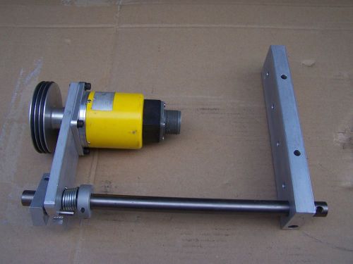 Ledex Encoder Spring Loaded Contact Roller 21/2&#034;- 3600 lines 5VDC