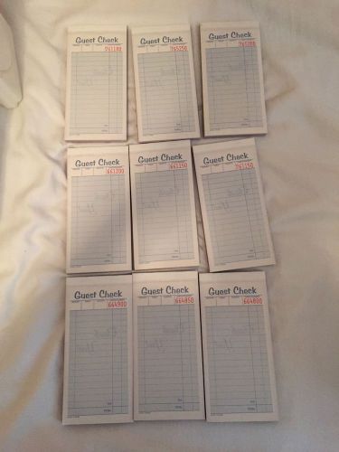 2-Part Guest Checks (8 Count)