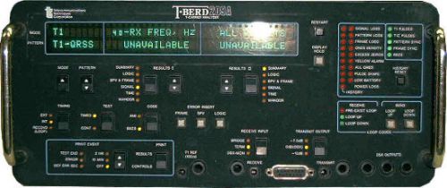 TTC/Acterna T-Berd 209A-01-02-03-04-06 T-Carrier Analyzer T-Carrier Analyzer