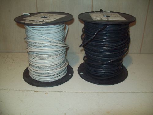 300&#039; black,white #10awg stranded copper thhn/thwn ! free shipping ! new for sale