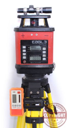 AGL EAGL 310 DUAL SLOPE SELF-LEVELING GRADE LASER LEVEL,TRIMBLE,TOPCON,TRANSIT