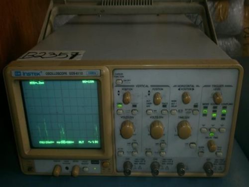 GW Instek GOS-6112 GOS6112 Oscilloscope 100MHz