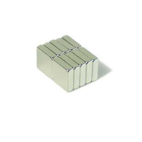 20x Neodymium Fridge Magnets N35 Aimant 10x10x3mm Blocks 3/8&#034; x 3/8&#034; x 1/8&#034;
