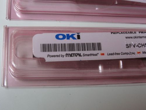 NEW SFV-CH50 OKi Replaceable Soldering Iron Tips by METCAL...Sealed in Package