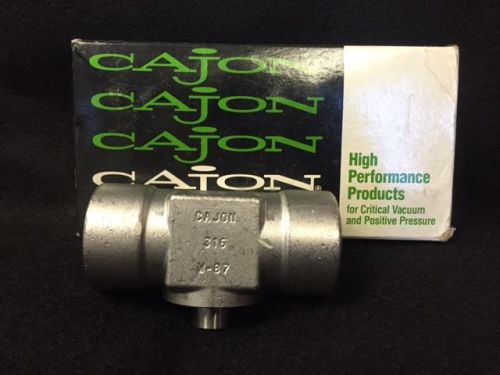 Ss-16-psw-3-16-8t - cajon swagelok socket weld fitting 1&#034; x 3/16&#034; x 1&#034; for sale