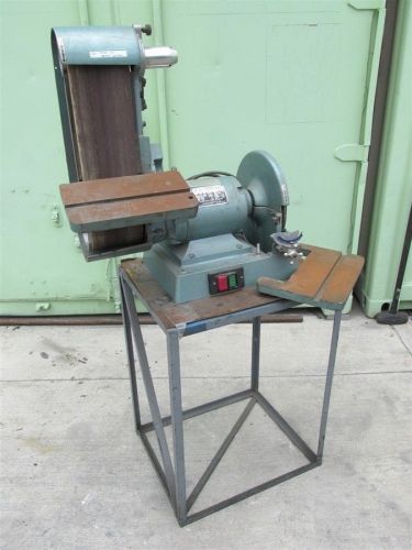 Poncho enterprise comet sb-12648 12&#034; x 6&#034; x 48&#034; belt disc sander / grinder for sale