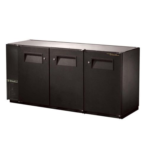 Back Bar Cooler Three-Section True Refrigeration TBB-24GAL-72 (Each)