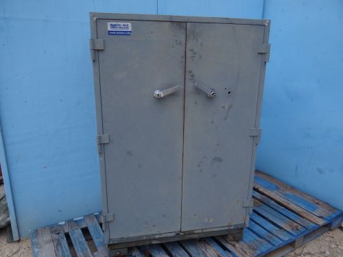 MANEUVERABLE INDUSTRIAL GREY MOSLER SAFE HOME BUSINESS RETAIL VAULT CABINET