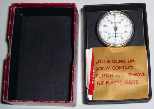 STARRETT EDP 50699 No.196B1 Dial Test Indicator Toolmaker Machinist NEW OLD STK