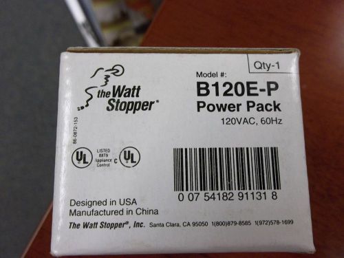 NEW In Box Watt Stopper Power Pack B120E-P 120VAC
