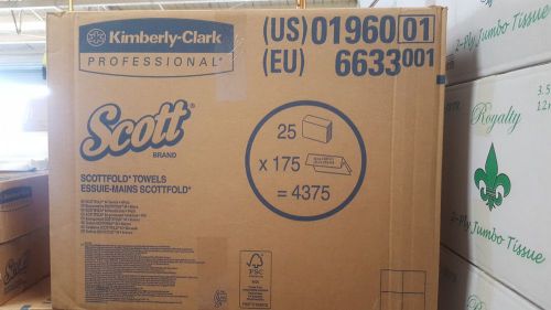 Scott Paper Towels - 1 Ply - 175 Sheets/pack - 25 / Carton - 7.80&#034; X 12.40&#034;