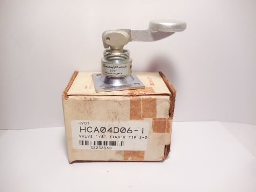 Humphrey finger tip valve 125t  2-3 way actuator valve 1/8&#034; nos for sale