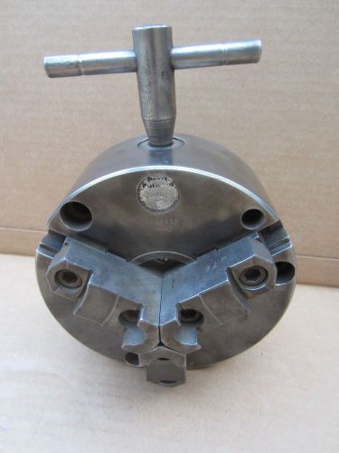 Pratt Burnerd 3 Jaw Self Centering 6 1/2&#034; Lathe Chuck 9270-01715 NO Back Plate