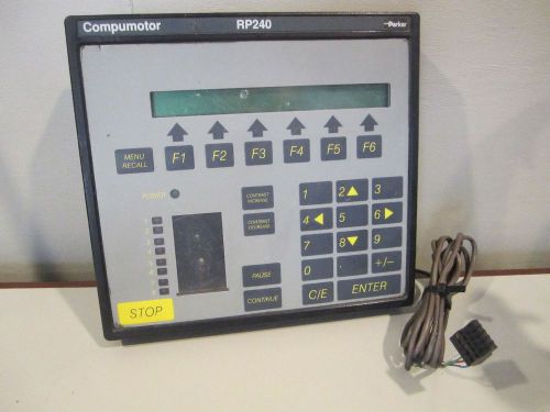 PARKER COMPUMOTOR RP240 OPERATOR INTERFACE for INDEXERS &amp;servo &amp;&lt;STEP