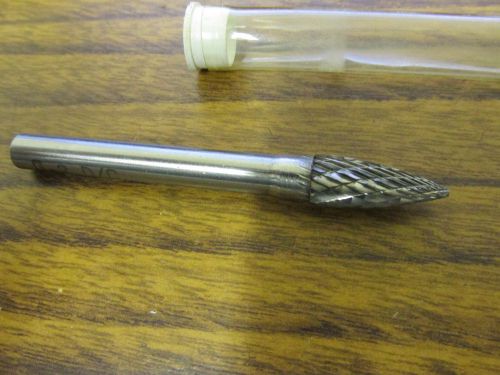 Carbide burr (sg-2) pointed tree - double cut - 5/16 x 5/8 head dia. for sale