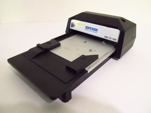 Bartizan Manual Credit Card Imprinter, Tabletop / Desktop / Countertop EXCELLENT