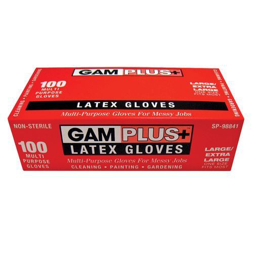 GLOVES,LATEX,LG/XL 100/BX