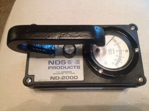 NDS Survey Meter ND-2000 Radiographic Survey Meter X-Ray, Gamma, NDT, NDE, NDI