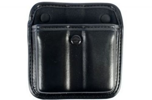 TRIPLE THREAT MAGAZINE POUCH -PLAIN LEATHER SIZE 4