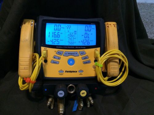 Sman4 - 4 port wireless digital manifold with micron gauge for sale