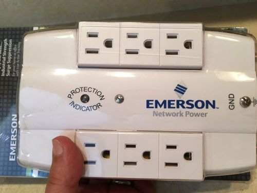 NEW LIEBERT / EMERSON SP-6TVN 120V CATV Ethernet HDTV Surge Protector