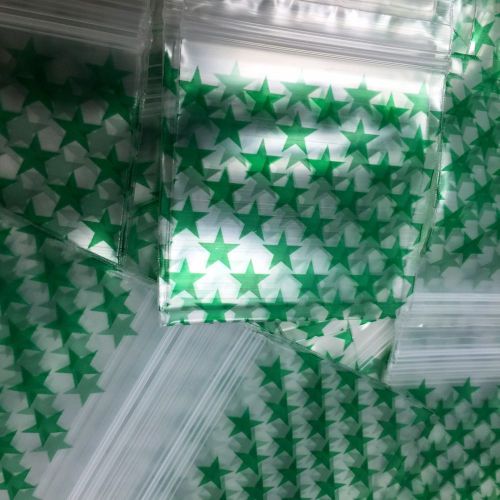 2020 2&#034; X 2&#034; ZIPLOCK PLASTIC BAGS BAGGIES 200 2.5MIL GREEN STAR GUARANTE QUALITY