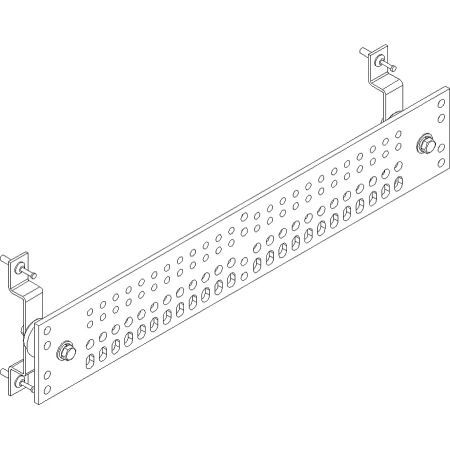 Wireless Solutions - SSM - Universal Ground Bar (4&#034;x24&#034; ) w/ shelter hardware