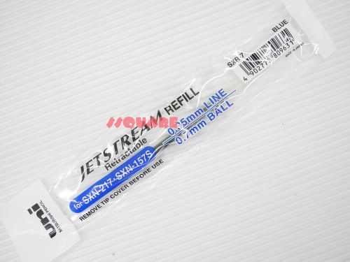 12 SXR-7 Refills for Uni-Ball Jetstream 0.7mm Fine Ballpoint Ball Pen, Blue