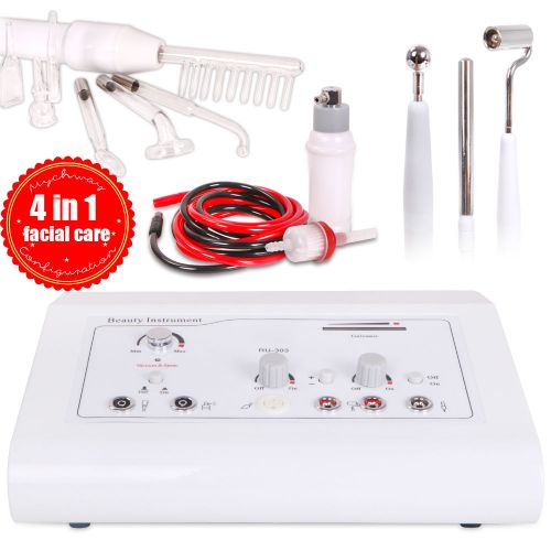 4 in1 Anti-Ageing Galvanic Vacuum Spray Facial Skin Rejuvenation Lifting Massage