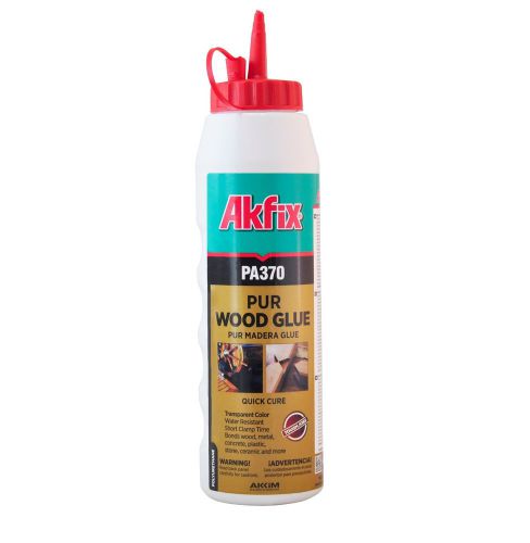 Akfix pa370 polyurethane wood glue - transparent 17.6 oz (500 gram) for sale