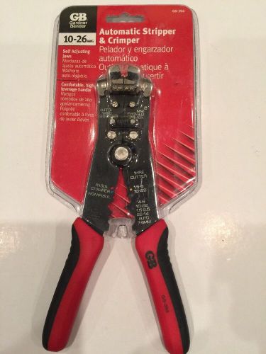 GB GS-394 Automatic Wire Stripper &amp; Crimper. New. Fast Shipping