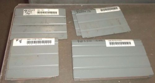 STANLEY VIDMAR DRAWER DIVIDERS D4010-13 D406-11 D5008-1 D4008-2 LOT OF 27  (WL9)