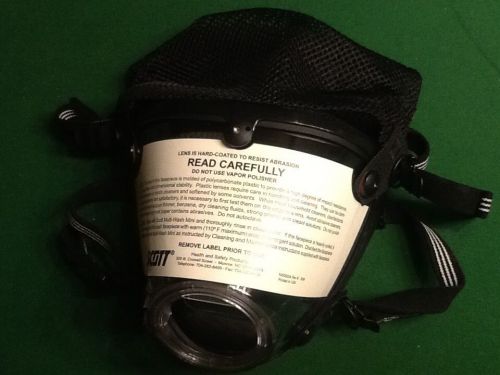 1 NEW SCOTT 804067 MODEL 65 SCOTT-O-VISTA FULL FACEPIECE RESPIRATOR MSZ210H600