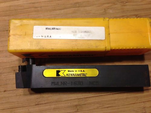 KENNAMETAL KENLOC TOOLHOLDER MWLNR-163D 1&#034; SHANK 6&#034; OAL RH NEW