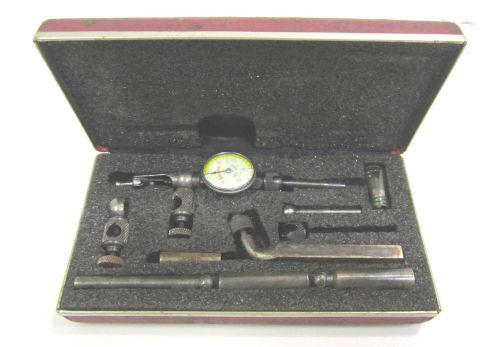 Vintage Starrett Number 711 Jeweled Last Word Test Indicator Set Machining (Z)