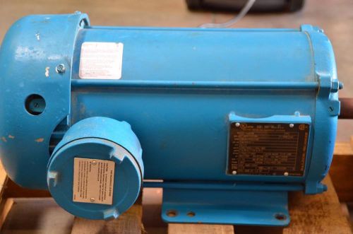 Baldor  em7044t-i drill rig duty motor - 3 ph, 5 hp, 1800 rpm, 190/380//230/460 for sale