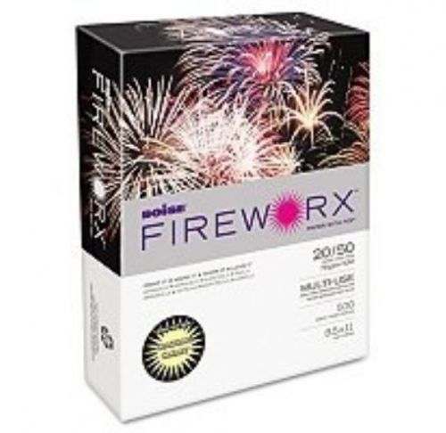 Boise Fireworx Color Copy/Laser Paper, 20 lb, Letter Size 8.5 x 11, Crackling