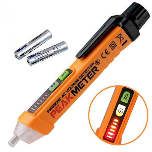 PEAKMETER PM8908C Intelligent Non-contact 12V-1000V AC Voltage Detector Tester