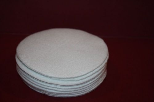 Lot of 10   (5&#034;) Felt Discs Perfect for Buffer / Sander / Furniture Glide