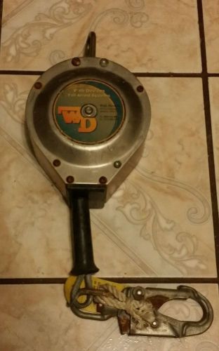 Web Devices 71915 Self Retracting Lifeline SRL Fall Arrest Systems 30&#039;ft.