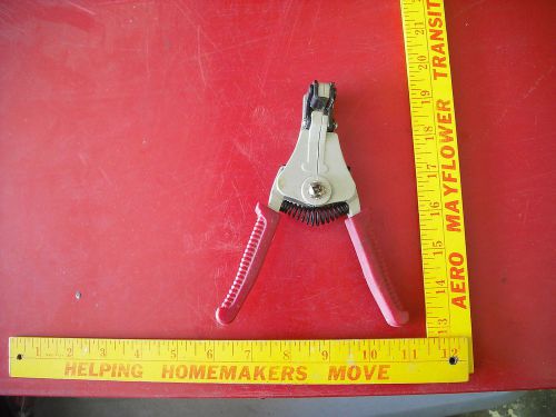 Gardner Bender Spring Loaded Aviation Wire Strippers, 8-22 AWG