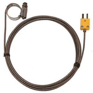 Oakton WD-08469-22 Hose Clamp TC Probe, Type-K, 0.44-1.00&#034; Dia., SS