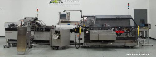 Used- IWKA Model SC 6 Cartoner.  Machine is capable of running at speeds of up t