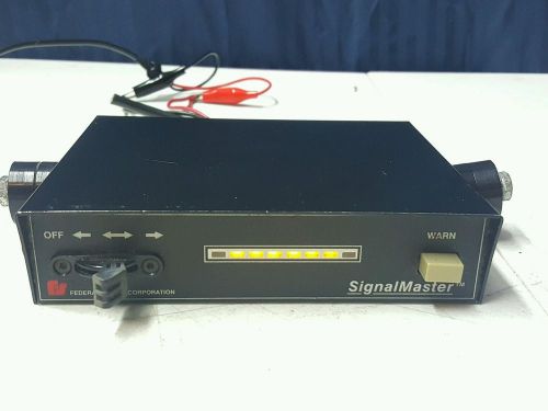 Federal signal  traffic advisor light bar control  signal master for sale