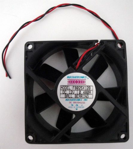 Mechatronics F8025X12B 80x80x25mm Fan 12V 53cfm