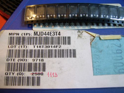 50x MJD44E3T4 DPAK NPN DARLINGTON POWER TRANSISTOR 10A 80V MOTOROLA (A-1434)