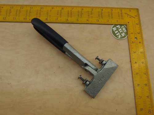 Roper Whitney 793 Hand Seamer Adjustable HVAC Sheet Metal Pliers 3 1/2&#034;x1&#034; Head