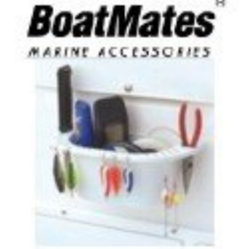 BoatMates Cockpit Organizer, White