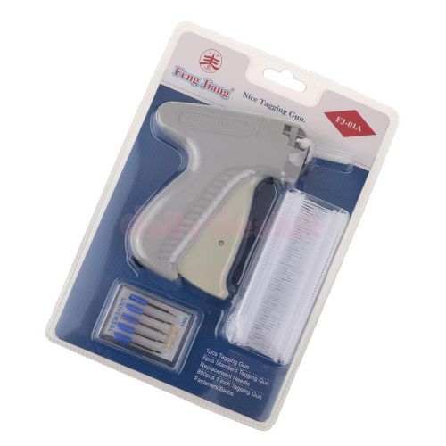 Garment brand price label tag machine tagging gun+800 barb+6 needle white for sale